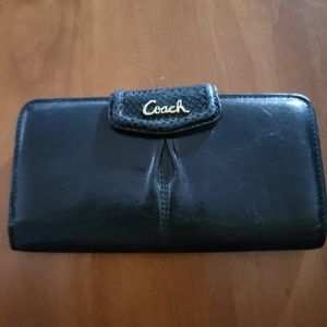 COACH BLACK WALLET